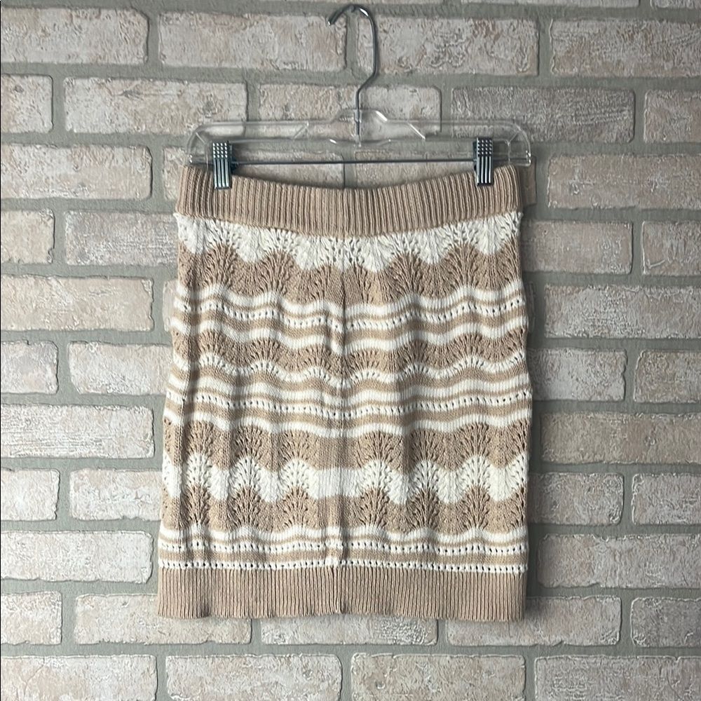 Anthropologie Sweater Knit Skirt- Size M